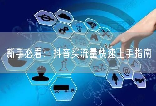 新手必看：抖音买流量快速上手指南